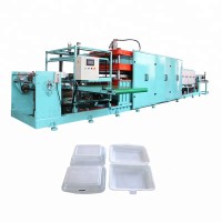 High quality ps foam fast food box vaccum forming machine